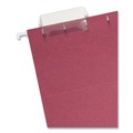 File Folders | Smead 64056 Letter Size 1/5-Cut Tabs Colored Hanging File Folders - Assorted Jewel Tone Colors (25/Box) image number 1
