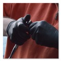 Disposable Gloves | Ammex GWBN48100 6 mil Heavy-Duty Industrial Powder-Free Nitrile Gloves - X-Large, Black (1000/Carton) image number 5