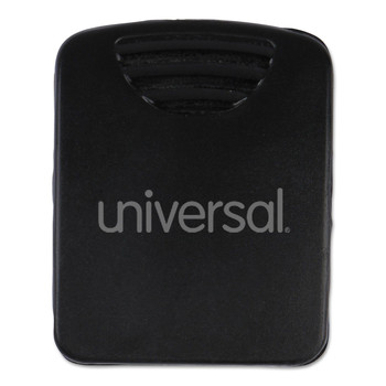 Universal UNV21270 Fabric Panel 25-Sheet Capacity Wall Clips - Black (20/Pack)