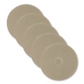 Cleaning & Janitorial Accessories | 3M 3500-20 20 in. Diameter Ultra High-Speed Natural Blend Floor Burnishing Pads 3500 - Tan (5/Carton) image number 0