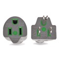 Office Electronics & Batteries | Tripp Lite P024-015-GY-HG Hospital-Grade Extension Cord 15 ft 15 A Gray image number 2