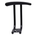 Office Chairs | Alera ALEIN49AKB10B Optional Fixed Height T-Arms for Essentia and Interval Series Chairs - Black (1-Pair) image number 2