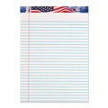 Just Launched | TOPS 75140 American Pride 8.5 in. x 11.75 in. Writing Pad - Wide/Legal, White (50 Sheets/Pad, 12 Pads/Pack) image number 2