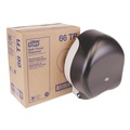 Paper Towel Holders | Tork 66TR 10.63 x 5.75 x 12 Jumbo Bath Tissue Dispenser - Smoke (1/Carton) image number 1