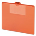File Folders | Smead 51920 2-Pocket Style 1/5-Cut Top Tab Out 8.5 in. x 11 in. Poly Out Guide - Red (50/Box) image number 2