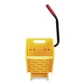 Mop Buckets | Rubbermaid Commercial 2064915 WaveBrake 2.0 Plastic Side-Press Wringer - Yellow image number 1