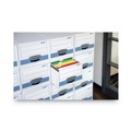 Office Filing Cabinets & Shelves | Bankers Box 00302 STOR/DRAWER STEEL PLUS 10.5 in. x 25.25 in. x 5.25 in. Storage Drawers - White/Blue (12/Carton) image number 4