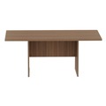Office Desks & Workstations | Alera ALEVA717242WA 70.88 in. x 41.38 in. x 29.5 in. Valencia Series Rectangular Conference Table - Modern Walnut image number 2