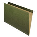File Folders | Pendaflex 04153 Straight Tabs Legal Size Reinforced Hanging File Folders - Standard Green (25/Box) image number 0