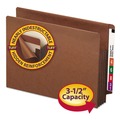 File Folders | Smead 73780 3.5 in. Expansion Letter Size Heavy-Duty Redrope End Tab TUFF Pockets (10/Box) image number 2