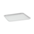 Food Trays, Containers, and Lids | Pactiv Corp. 0TF108S00000 10 in. x 8 in. x 0.65 in. #8S Foam Supermarket Tray - White (500/Carton) image number 2