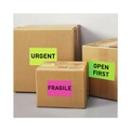 Labels | Avery 05952 5.5 in. x 8.5 in. High-Visibility Permanent Laser ID Labels - Neon Green (100/Box) image number 2