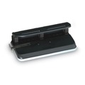 Staple Punches | Swingline A7074150E Easy Touch 9/32 in. Holes 24-Sheet Two- to Seven-Hole Precision-Pin Punch - Black image number 1