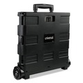 Back to School Sale | Universal UNV14110 18-1/4 in. x 15 in. x 18-1/4 in. to 39-3/8 in. Collapsible Mobile Storage Crate - Black image number 5