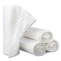  | Inteplast Group S386014N 60 gal. 14 microns 38 in. x 60 in. High-Density Interleaved Commercial Can Liners - Clear (25 Bags/Roll, 8 Rolls/Carton) image number 0