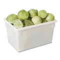 Just Launched | Rubbermaid Commercial FG350100WHT Food/tote Boxes, 21.5gal, 26w X 18d X 15h, White image number 3