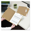 File Folders | Smead 14837 0.75 in. Expansion 1/3-Cut Top Tab 2-Fastener Folders - Letter Size/Kraft Exterior (50/Box) image number 5