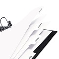 Dividers &amp; Tabs | Avery 20416 11 in. x 8.5 in. 5-Tab 3-Hole Punched Customizable Print-On Dividers - White (30/Box) image number 1