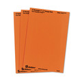 Labels | Avery 05477 1 in. x 3 in. Printable Self-Adhesive Removable Color-Coding Labels - Neon Orange (5/Sheet, 40 Sheets/Pack) image number 3