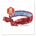 Safety & First Aid | Ergodyne 12563 Chill-Its 6700CT One Size Fits Most Cooling Bandana PVA Tie Headband - Red Western image number 6