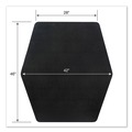 Office Chair Mats | ES Robbins 121563 42 in. x 46 in. Game Zone Chair Mat for Hard Floor/Medium Pile Carpet - Black image number 3
