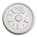 Just Launched | Dart 6JL Vented Plastic Lids for 3.5 oz to 6 oz. Foam Containers - White (1000/Carton) image number 3