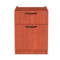 Office Desks & Workstations | Alera ALEVA552222MC 15.63 in. x 20.5 in. x 19.25 in. Valencia Series 2-Drawer Hanging File Pedestal - Cherry image number 0
