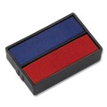 Stamps & Stamp Supplies | Trodat P4850BR 0.19 in. x 1 in. Printy Replacement Pad for Trodat Self-Inking Stamps - Blue/Red image number 0