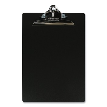Saunders 23517 1 in. Clip Capacity Aluminum Clipboard - Black