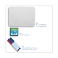 White Boards | Flipside 31004 12 in. x 9 in. Magnetic Dry Erase Board Set - White Surface (12/Pack) image number 1
