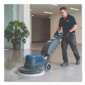 Cleaning & Janitorial Accessories | Boardwalk BWK4014WHI 14 in. Diameter Polishing Floor Pads - White (5/Carton) image number 3
