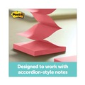Sticky Notes & Post it | Post-it Pop-up Notes Super Sticky WD-330-BK Wrap Dispenser for 3 x 3 Pads - Black/Clear (1/Pack) image number 2