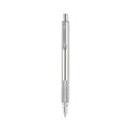 Pens | Zebra 29411 F-701 Fine 0.7 millimeter Retractable Ballpoint Pen - Black Ink/Stainless Steel/Black Barrel image number 1