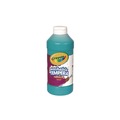 Arts & Crafts Supplies | Crayola 54-3115-048 Artista II 16 oz. Bottle Washable Tempera Paint - Turquoise image number 0