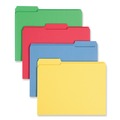 File Folders | Smead 11641 1/3-Cut Tabs: Assorted Letter Size 0.75 in. Expansion Reinforced Top Tab Colored File Folders - Assorted Colors (12/Pack) image number 0