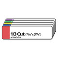 Dividers & Tabs | Avery 05026 0.94 in. x 3.44 in. Extra-Large TrueBlock File Folder Labels with Sure Feed Technology - White (18/Sheet, 25 Sheets/Pack) image number 2