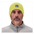 Safety & First Aid | Ergodyne 16813 N-Ferno 6812 One Size Fits Most Rib Knit Beanie - Lime image number 1