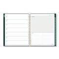 Notebooks & Pads | AT-A-GLANCE 1758905 11 in. x 8.5 in. 12-Month (Jan-Dec 2026) Emerald Isle Weekly/Monthly Planner - Green Marbled Cover image number 1