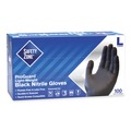 Disposable Gloves | Safety Zone GNPR-LG-BK ProGuard Powder Free Nitrile Gloves - Large Black (1000/Carton) image number 0