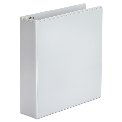 Binders | Universal UNV20982 3 Ring 2 in. Capacity Economy Round Ring View Binder - White image number 0