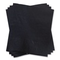 Paper Towels and Napkins | GEN 1402 9 in. x 4.5 in. 2-Ply Cocktail Napkins - Black (2000/Carton) image number 2
