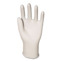 Disposable Gloves | Boardwalk BWK315LCT 4 mil 9.5 in. Long Powder-Free Synthetic Vinyl Gloves - Large, Cream (100/Box, 10 Boxes/Carton) image number 2