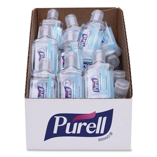 Hand Sanitizers | PURELL 3901-36-BWL 1 oz. Advanced Hand Sanitizer Refreshing Gel (1/Carton) image number 0