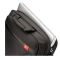 Office Accessories | Case Logic 3201434 17.3 in. x 3.2 in. x 12.5 in. Polyester Diamond Briefcase for 17 in. Devices - Black image number 1