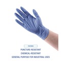 Disposable Gloves | Boardwalk 380MCTA 4 mil. Disposable General-Purpose Nitrile Gloves - Medium, Blue (1000/Carton) image number 7