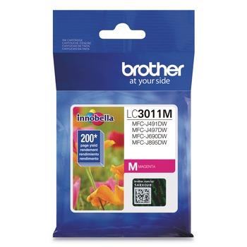 Brother LC3011M 200 Page-Yield Ink - Magenta