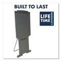 Labor Day Sale | Quartet 200E Duramax Portable Presentation Easel Adjusts 39 in. to 72 in. High Plastic - Gray image number 5