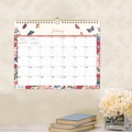 Notebooks & Pads | Blue Sky BLS148643 11 in. x 8.75 in. 12-Month (Jan-Dec 2026) Fly By Monthly Wall Calendar - Cream/Pink/Blue Sheets image number 3