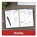 Notebooks & Pads | AT-A-GLANCE G590-00 12-Month (Jan to Dec): 2025 8.75 in. x 7 in. Vertical-Column Format DayMinder Weekly Planner - Black Cover image number 5