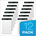 Notebooks & Pads | TOPS 63590 (50) White 8.5 in. x 14 in. Sheets Wide/Legal Rule Docket Ruled Perforated Pads (12/Pack) image number 5